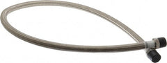 Made in USA - 48" OAL, 5/8" ID, 1,200 Max psi, Flexible Metal Hose Assembly - Exact Tooling