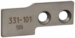 Kennametal - 1/8" Insert Width, Cutoff & Grooving Support Blade for Indexables - GS125 Insert, 1/8" Blade Width - Exact Tooling