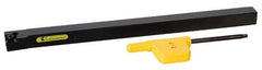 Kennametal - SCLC, Right Hand Cut, 5° Lead Angle, 16mm Shank Height x 16mm Shank Width, Neutral Rake Indexable Turning Toolholder - 100mm OAL, CC... Insert Compatibility, Series Screw-On - Exact Tooling
