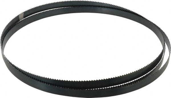 Starrett - 6 TPI, 10' 8" Long x 3/4" Wide x 0.032" Thick, Welded Band Saw Blade - Carbon Steel, Toothed Edge, Raker Tooth Set, Flexible Back, Contour Cutting - Exact Tooling