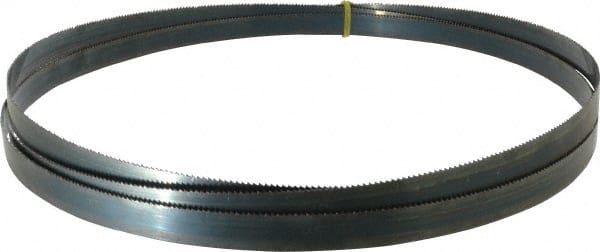 Starrett - 10 TPI, 10' 10-1/2" Long x 3/4" Wide x 0.032" Thick, Welded Band Saw Blade - Carbon Steel, Toothed Edge, Raker Tooth Set, Flexible Back, Contour Cutting - Exact Tooling