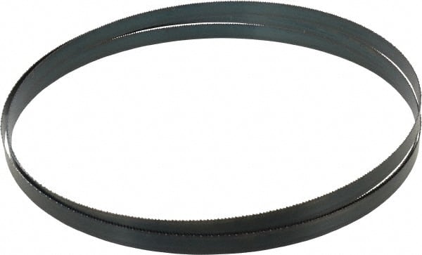 Starrett - 10 TPI, 11' 5" Long x 3/4" Wide x 0.032" Thick, Welded Band Saw Blade - Carbon Steel, Toothed Edge, Raker Tooth Set, Flexible Back, Contour Cutting - Exact Tooling