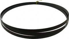 Starrett - 10 TPI, 12' 1" Long x 3/4" Wide x 0.032" Thick, Welded Band Saw Blade - Carbon Steel, Toothed Edge, Raker Tooth Set, Flexible Back, Contour Cutting - Exact Tooling