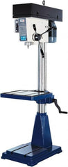 Enco - 20" Swing, Frequency Drill Press - Variable Speed, 1 hp, Single Phase - Exact Tooling