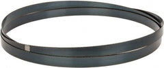 Starrett - 10 TPI, 12' 6" Long x 1" Wide x 0.035" Thick, Welded Band Saw Blade - Carbon Steel, Toothed Edge, Raker Tooth Set, Flexible Back, Contour Cutting - Exact Tooling