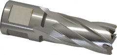 Hougen - 21/32" Diam x 1" Deep High Speed Steel Annular Cutter - Exact Tooling