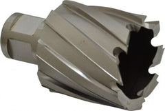 Hougen - 1-1/2" Diam x 1" Deep High Speed Steel Annular Cutter - Exact Tooling