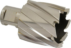 Hougen - 1-9/16" Diam x 1" Deep High Speed Steel Annular Cutter - Exact Tooling