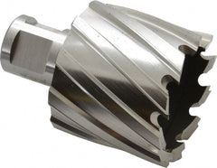Hougen - 1-11/16" Diam x 1" Deep High Speed Steel Annular Cutter - Exact Tooling