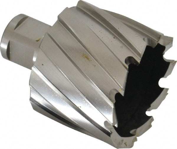 Hougen - 1-7/8" Diam x 1" Deep High Speed Steel Annular Cutter - Exact Tooling