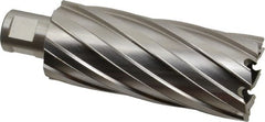 Hougen - 1-7/16" Diam x 3" Deep High Speed Steel Annular Cutter - Exact Tooling