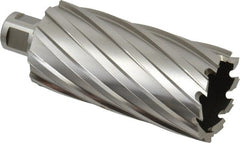 Hougen - 1-11/16" Diam x 3" Deep High Speed Steel Annular Cutter - Exact Tooling