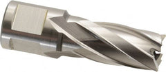 Hougen - 16mm Diam x 25mm Deep High Speed Steel Annular Cutter - Exact Tooling