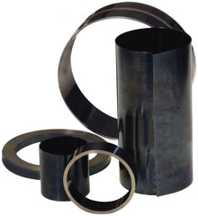 Value Collection - 1 Piece, 5 Ft. Long x 4 Inch Wide x 0.042 Inch Thick, Roll Shim Stock - Spring Steel - Exact Tooling