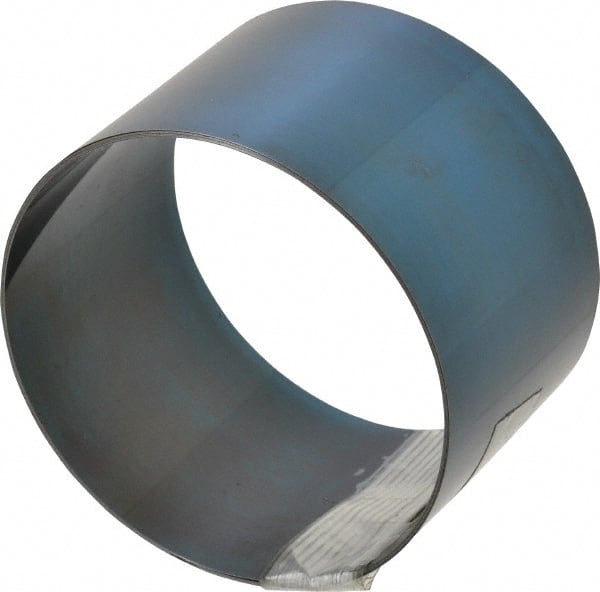 Value Collection - 0.003 Inch Thick x 2 Inch Wide x 7 Ft. Long, Spring Steel Coil - 1095 Blue Tempered Steel - Exact Tooling