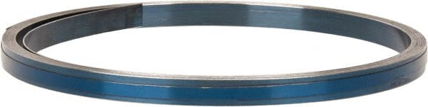 Value Collection - 0.02 Inch Thick x 1/8 Inch Wide x 56 Ft. Long, Spring Steel Coil - 1095 Blue Tempered Steel - Exact Tooling
