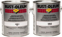 Rust-Oleum - 2 Gal Floor Repair - Gray, 12.5 Sq Ft/Gal at 1/8" Coverage - Exact Tooling