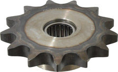 Browning - 4.66" Outside Diam, Steel, Chain Idler Sprocket - Chain Size 80 - Exact Tooling