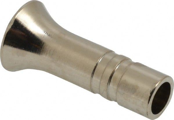 Norgren - Nickel Plated Brass Push-to-Connect Tube Stem Plug - 260 Max psi, Plug-In Connection - Exact Tooling