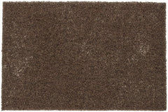3M - Coarse Grade, Aluminum Oxide Hand Pad - Tan, 6" Wide x 9" Long, Nonwoven - Exact Tooling