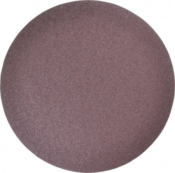 3M - 12" Diam, 36 Grit Aluminum Oxide Adhesive PSA Disc - Very Coarse Grade, X Weighted Cloth Backing, For Bench Top Motors, Random Orbital Sanders - Exact Tooling