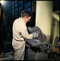 3M - 8" Diam, Aluminum Oxide Hook & Loop Disc - Medium Grade, Coated, Series LC-DH - Exact Tooling