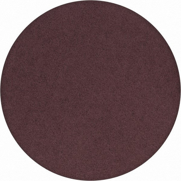 3M - 12" Diam, 80 Grit Aluminum Oxide Adhesive PSA Disc - Medium Grade, X Weighted Cloth Backing, For Bench Top Motors, Random Orbital Sanders - Exact Tooling