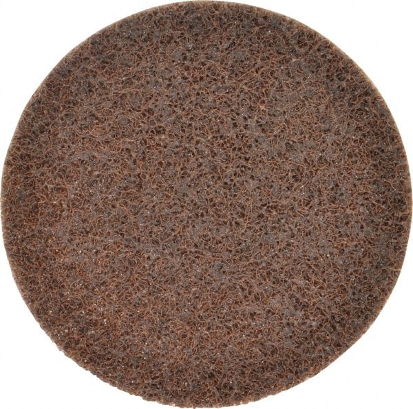 3M - 4-1/2" Diam, Aluminum Oxide Hook & Loop Disc - Coarse Grade, Nonwoven, Series SC-DH - Exact Tooling