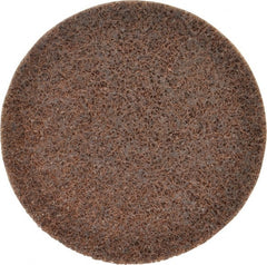 3M - 4-1/2" Diam, Aluminum Oxide Hook & Loop Disc - Coarse Grade, Nonwoven, Series SC-DH - Exact Tooling