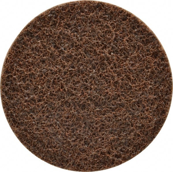 3M - 4" Diam, Aluminum Oxide Hook & Loop Disc - Coarse Grade, Nonwoven, Series SC-DH - Exact Tooling