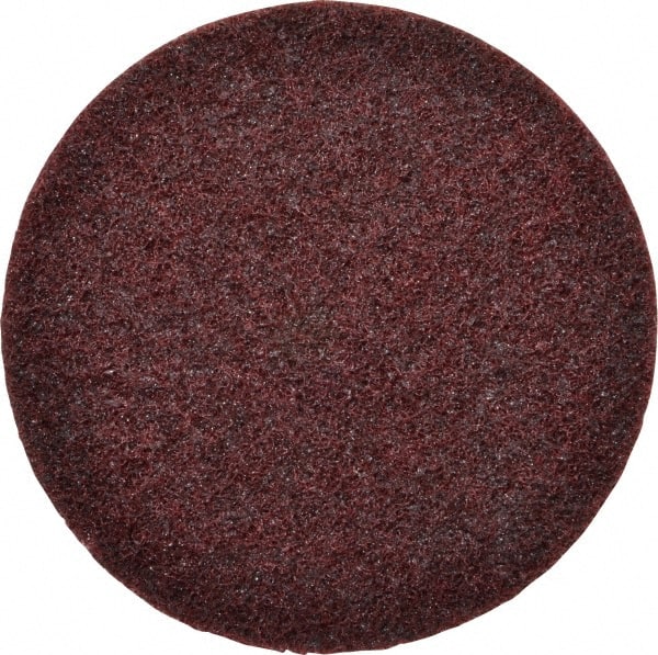 3M - 4-1/2" Diam, Aluminum Oxide Hook & Loop Disc - Medium Grade, Nonwoven, Series SC-DH - Exact Tooling