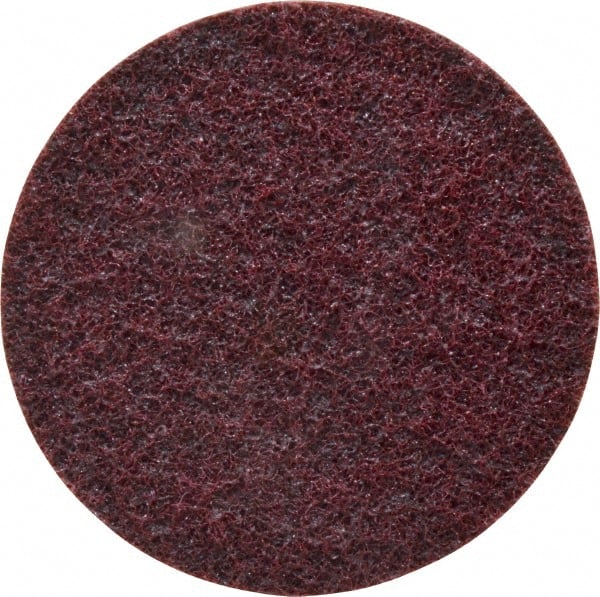 3M - 4" Diam, Aluminum Oxide Hook & Loop Disc - Medium Grade, Nonwoven, Series SC-DH - Exact Tooling
