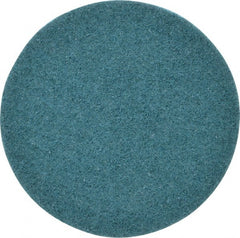 3M - 5" Diam, Aluminum Oxide Hook & Loop Disc - Very Fine Grade, Nonwoven, Series SC-DH - Exact Tooling