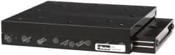 Parker - 100 Lb. Capacity, 10-32 Mount Hole, 3" Travel, Ball Bearing Slide Table - Single Axis, 10 Mounting Holes, 5" Long x 5" Wide x 1" High - Exact Tooling