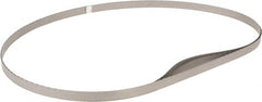 M.K. MORSE - 3' 8-7/8" Long x 0.02" Thick, 24 Teeth per Inch, Portable Band Saw Blade - Bi-Metal Blade, High Speed Steel Teeth, Toothed Edge - Exact Tooling