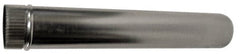 Made in USA - 12" ID, Galvanized Round Pipe - 24" Long, Standard Gage - Exact Tooling