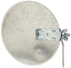Made in USA - 6" ID Galvanized Duct Damper - 28 Gage, 50 Piece - Exact Tooling