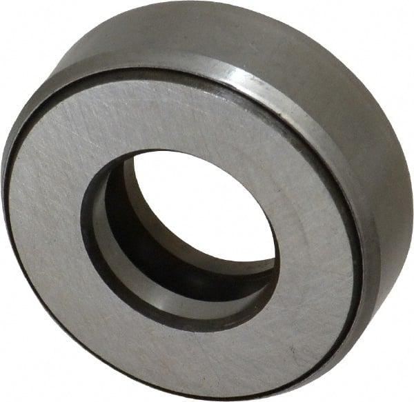 INA Bearing - 7/8" Inside x 1-27/32" Outside Diam, 5/8" Thick, Steel Ball Thrust Bearing - 12,200 Lbs. Static Capacity, 6,600 Max Pressure x Velocity - Exact Tooling