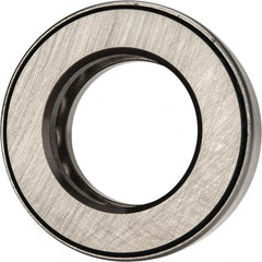 INA Bearing - 1-3/16" Inside x 2-3/32" Outside Diam, 5/8" Thick, Steel Ball Thrust Bearing - 14,000 Lbs. Static Capacity, 6,900 Max Pressure x Velocity - Exact Tooling