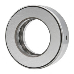 INA Bearing - 1-5/16" Inside x 2-11/32" Outside Diam, 3/4" Thick, Steel Ball Thrust Bearing - 18,800 Lbs. Static Capacity, 9,300 Max Pressure x Velocity - Exact Tooling