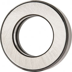 INA Bearing - 1-3/4" Inside x 3-3/32" Outside Diam, 13/16" Thick, Steel Ball Thrust Bearing - 26,500 Lbs. Static Capacity, 10,600 Max Pressure x Velocity - Exact Tooling