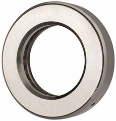 INA Bearing - 2-1/4" Inside x 3-23/32" Outside Diam, 13/16" Thick, Steel Ball Thrust Bearing - 31,500 Lbs. Static Capacity, 11,200 Max Pressure x Velocity - Exact Tooling