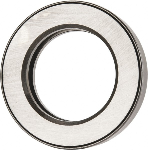 INA Bearing - 2-3/8" Inside x 3-27/32" Outside Diam, 13/16" Thick, Steel Ball Thrust Bearing - 32,500 Lbs. Static Capacity, 11,500 Max Pressure x Velocity - Exact Tooling