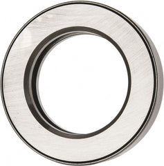 INA Bearing - 2-3/8" Inside x 3-27/32" Outside Diam, 13/16" Thick, Steel Ball Thrust Bearing - 32,500 Lbs. Static Capacity, 11,500 Max Pressure x Velocity - Exact Tooling