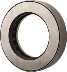 INA Bearing - 2-3/4" Inside x 4-15/32" Outside Diam, 1" Thick, Steel Ball Thrust Bearing - 51,000 Lbs. Static Capacity, 18,200 Max Pressure x Velocity - Exact Tooling