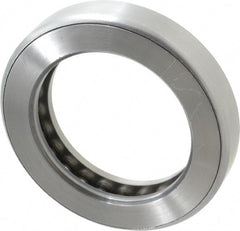 INA Bearing - 3-1/2" Inside x 5-7/32" Outside Diam, 1" Thick, Steel Ball Thrust Bearing - 60,000 Lbs. Static Capacity, 19,200 Max Pressure x Velocity - Exact Tooling