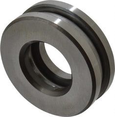INA Bearing - 7/8" Inside x 1-27/32" Outside Diam, 5/8" Thick, Steel Ball Thrust Bearing - 6,700 Lbs. Static Capacity, 3,750 Max Pressure x Velocity - Exact Tooling