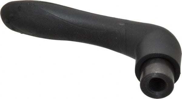 Gibraltar - 3/8-16, 0.63" Hub Diam, Thermoplastic Elastomer Adjustable Clamping Handle - Exact Tooling