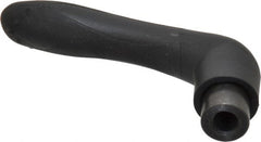 Gibraltar - 3/8-16, 0.63" Hub Diam, Thermoplastic Elastomer Adjustable Clamping Handle - Exact Tooling