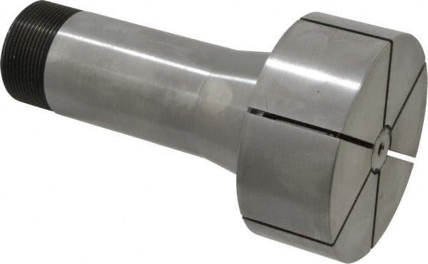 Dunham - 2-1/2 Inch Head Diameter, 5C Expanding Collet - 4.49 Inch Overall Length, Steel, 0.0005 Inch TIR - Exact Tooling